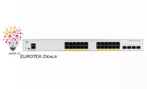 Cisco Catalyst C1000-24FP-4X-L L2 Managed 24-Port PoE+ Switch | 4x10G SFP