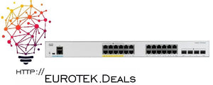 Cisco Catalyst C1000-24P-4X-L L2 Managed 24-Port PoE+ Switch | 4x10G SFP